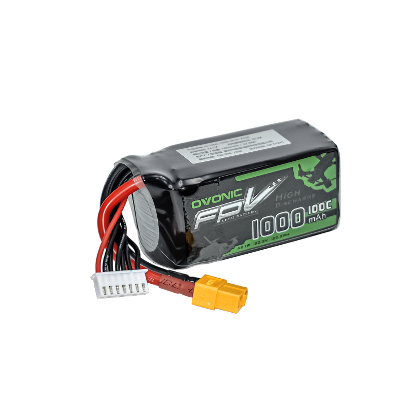2 batteries LiPo OVONIC 1000mA - Drone Battery Li-Ion avis et prix
