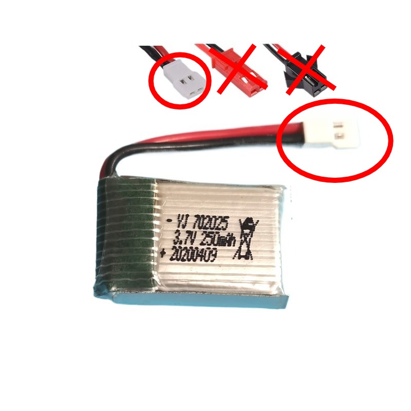 Vj 702025 pour H2 H8 H48 U207  - Drone Battery Li-Ion avis et prix